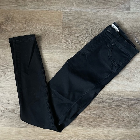 MADEWELL | 10" High-Rise Skinny Jeans in Carbondale Wash F9226 - Picture 4 of 8